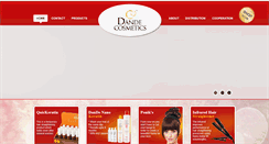 Desktop Screenshot of dandecosmetics.com
